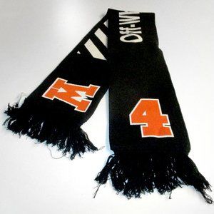 Off-White Black and Red Scarf